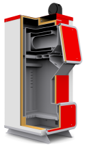 Котел длительного горения Heiztechnik Q Plus 15